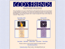 Tablet Screenshot of godsfriends.org